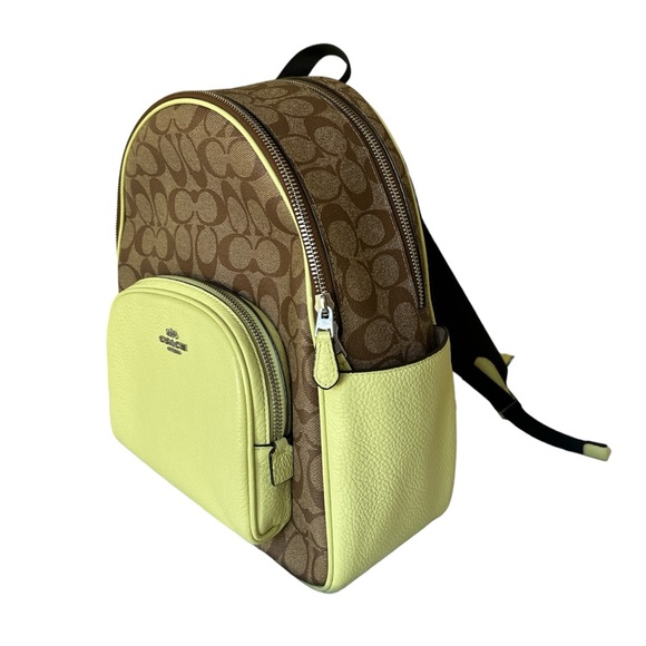 Coach Leather Backpack - Picture 1 of 4